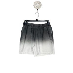 NEW Vero Moda Betty Ombre Sweat Shorts in Tie Dye Black Size XS